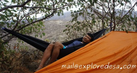 Me at Mount Raung Volcano