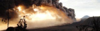 Mount bromo Eruption