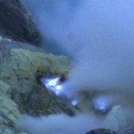 Kawah Ijen Blue flame Kawah Ijen Blue flame