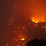 Active Lava Dome continue to growing at Anak Krakatoa Volcano