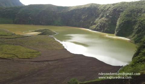 Galungung volcano on May 07.2012