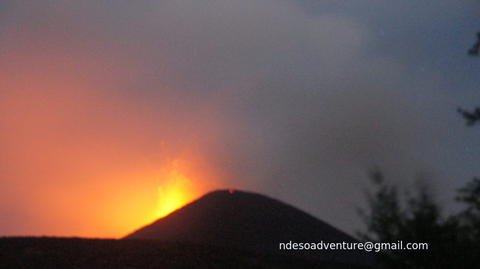 Small Eruption on September 03, 21.00 pm