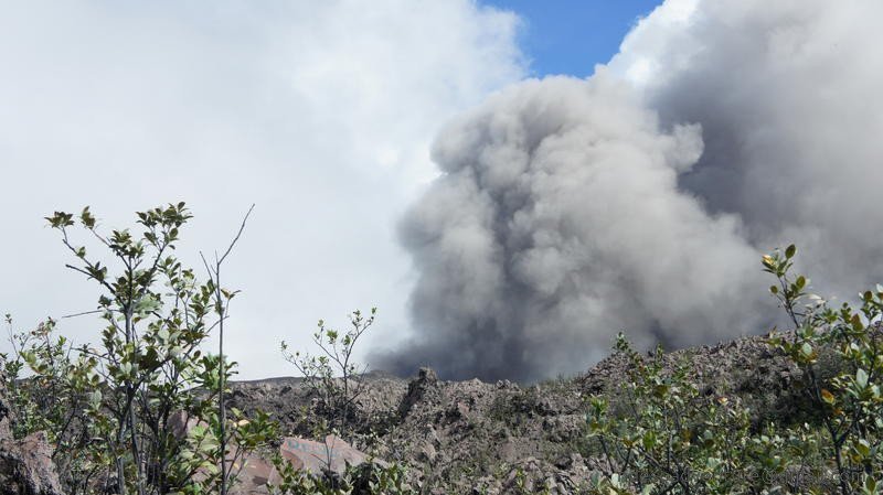 Dukono is active morethan 50 years, this made magmatic eruption and sometime made strombolian eruption
