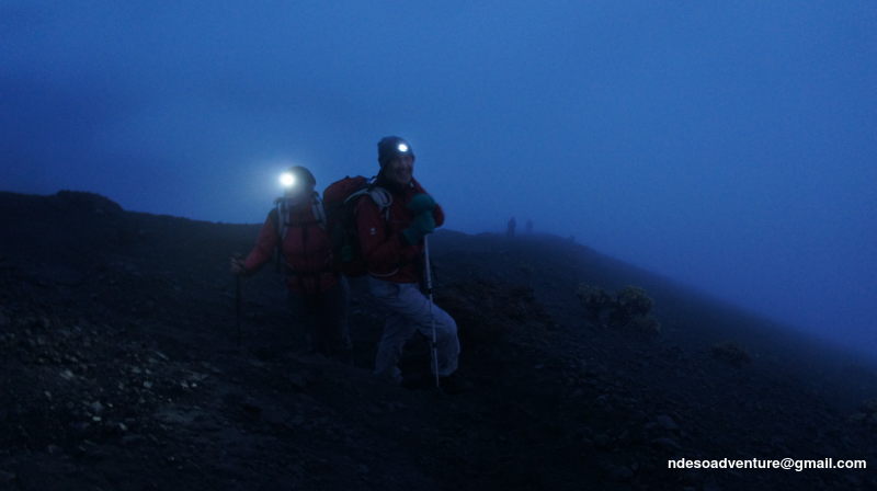 early morning reached to summit of 3726m