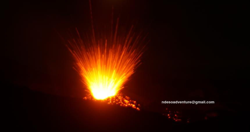 strombolian eruption Mount slamet
