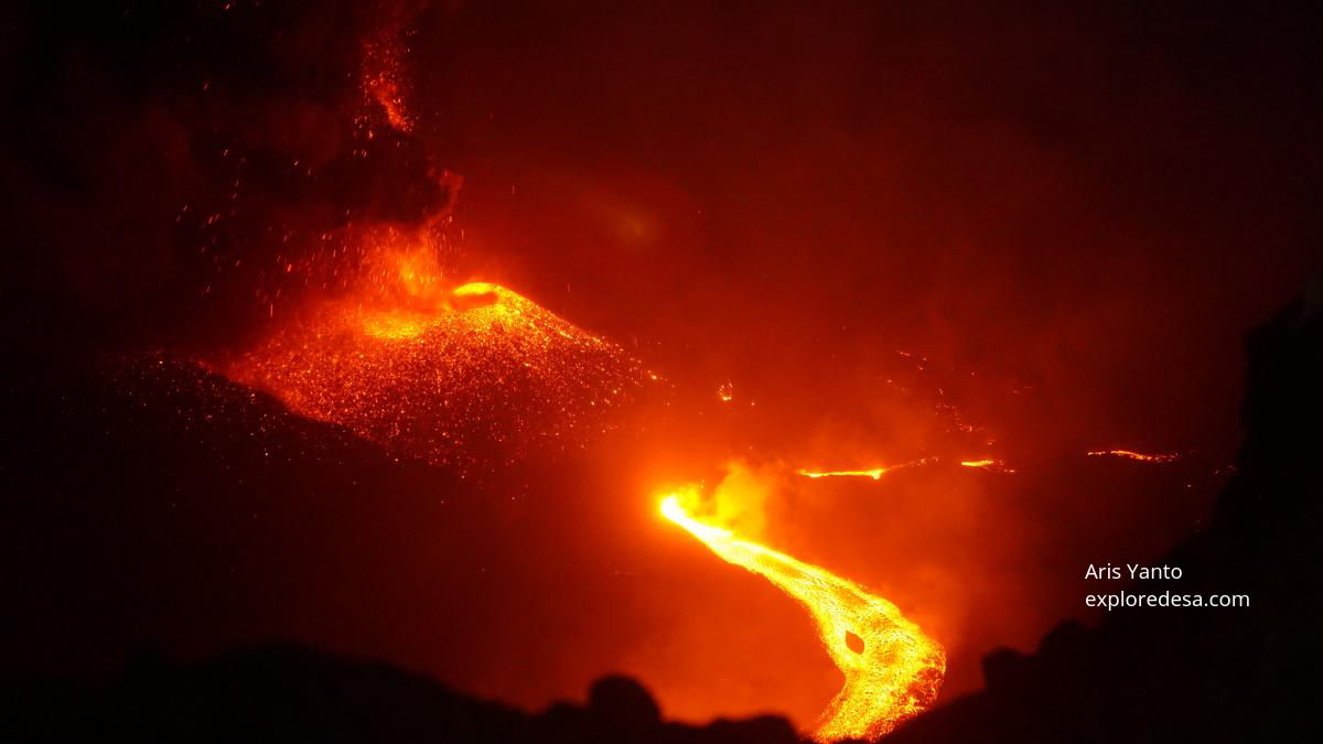 Mount Raung Volcano Eruption Indonesia